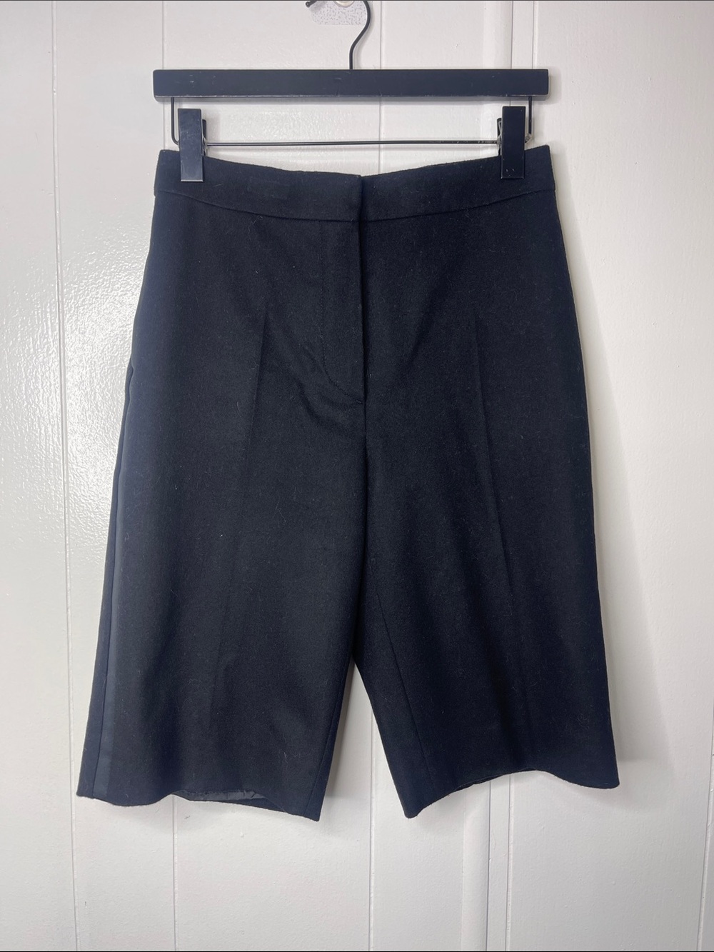 Sportmax Black  Vintage Bermuda Shorts size 6.